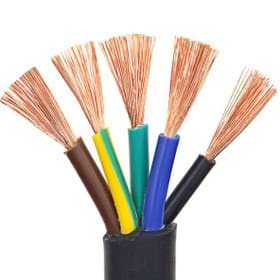 کابل افشان چهار رشته 10 * 5